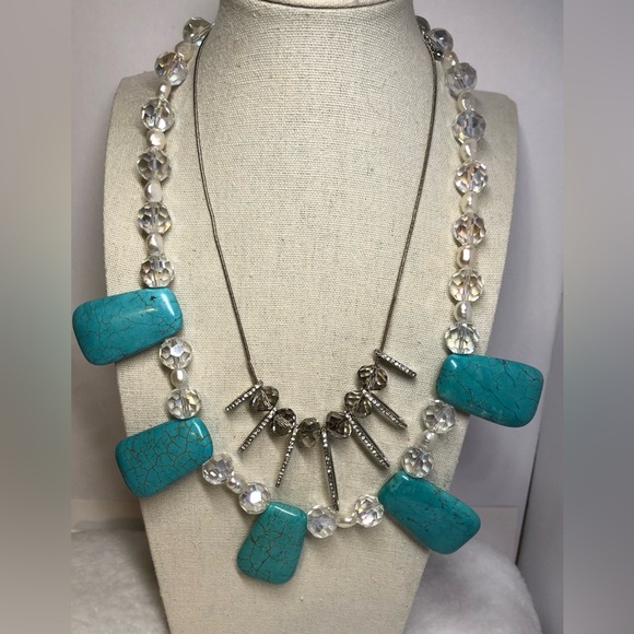 Gorgeous Pair of Silver Tone Necklaces - Picture 1 of 16